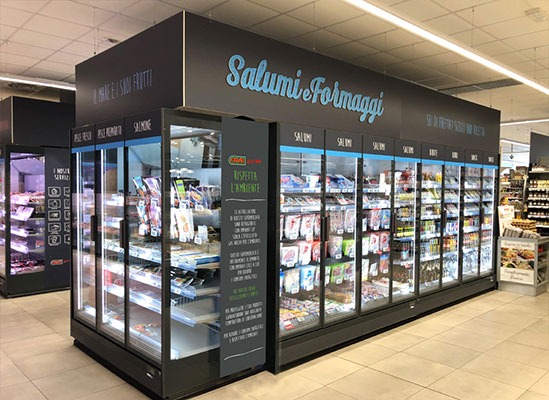 Allestimento punto vendita CRAI