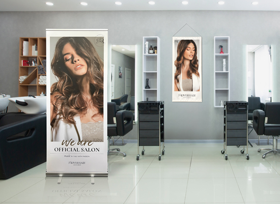 Allestimento saloni Roverhair